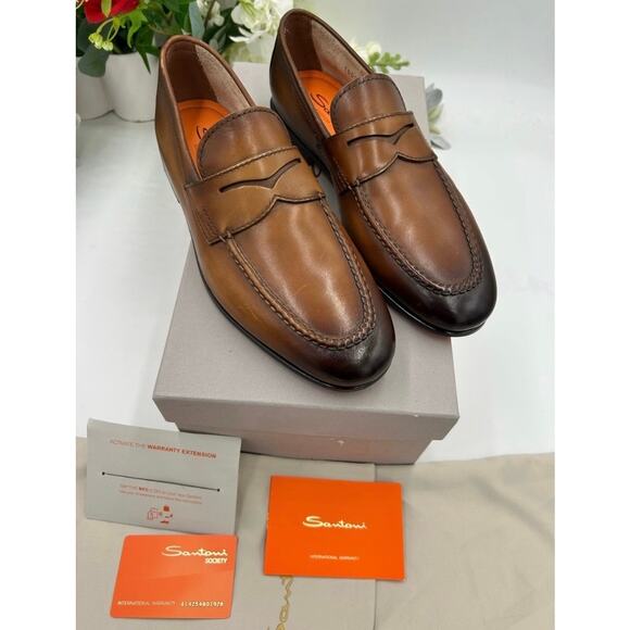Santoni | Shoes | Mens Santoni Carlo Soft Furnished Leather  display picture 1